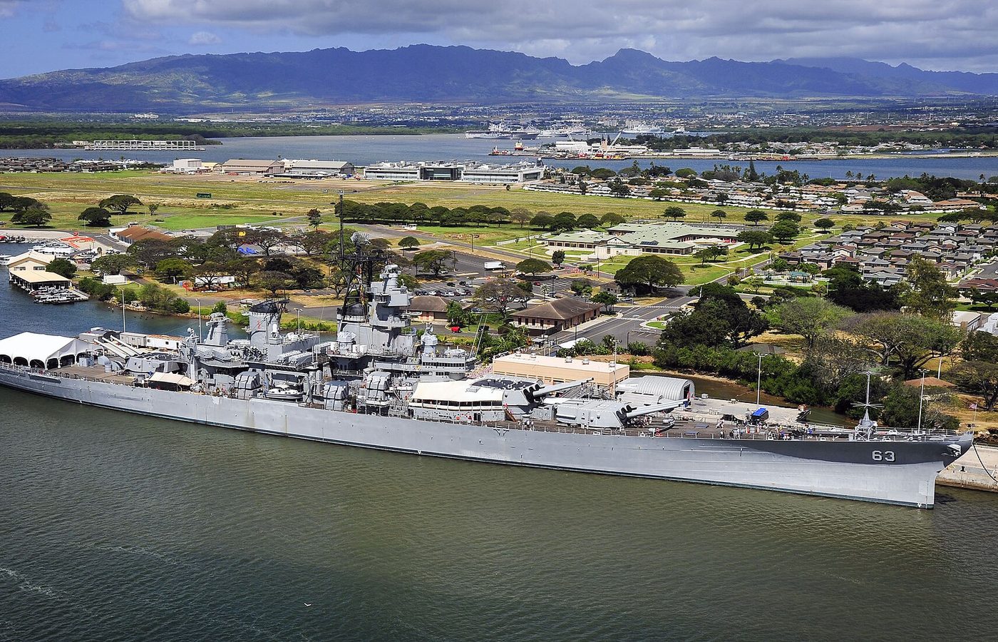 Battleship Missouri Memorial at Ford Island